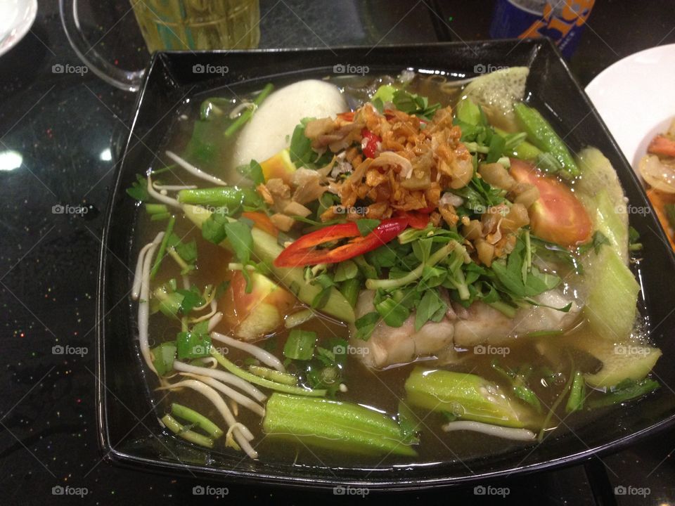 Vietnamese food. Boetnamese food