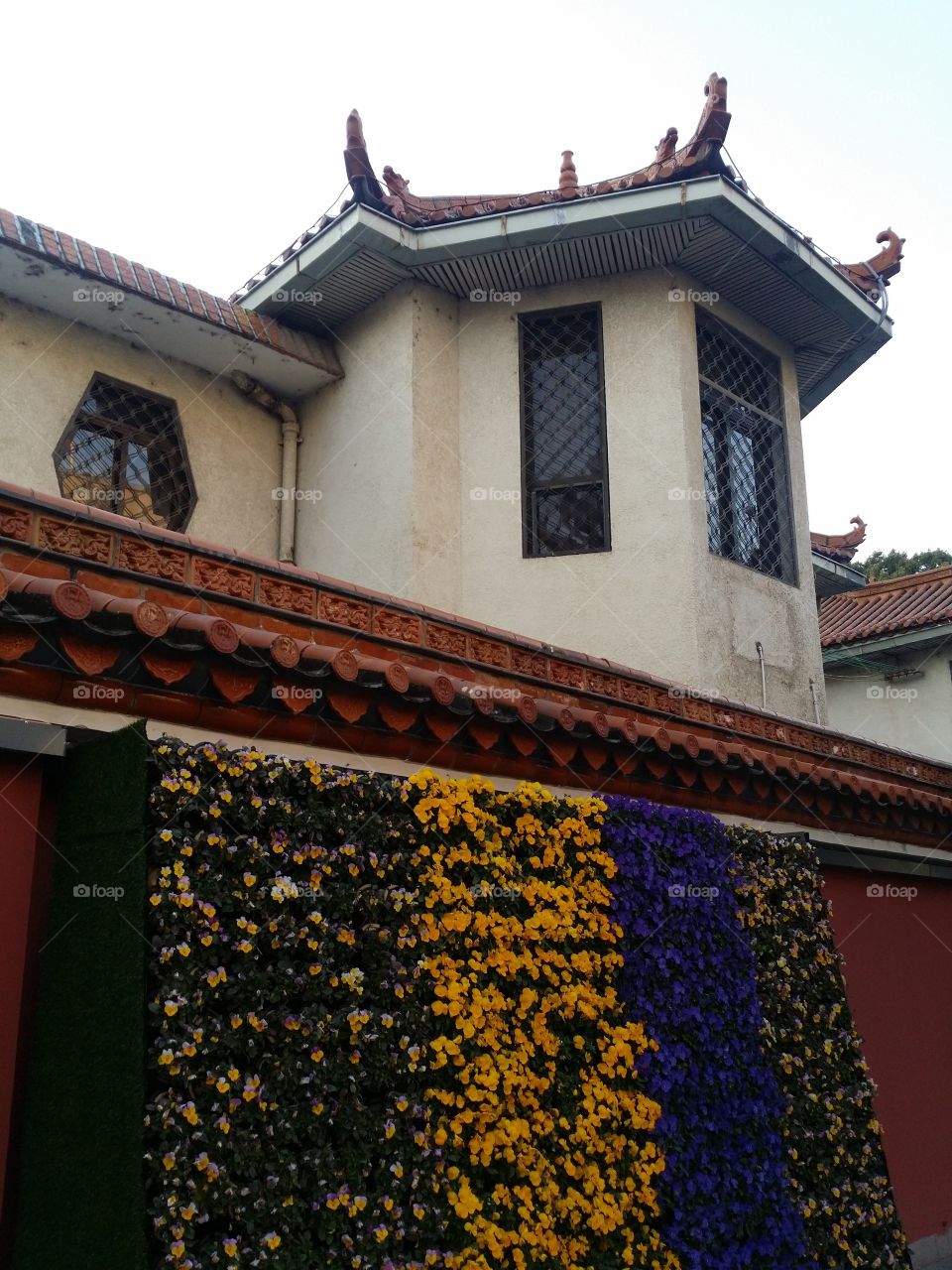 Kunming Yunnan China architecture flowers spring city