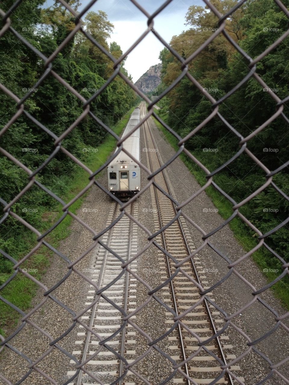 Approaching train.