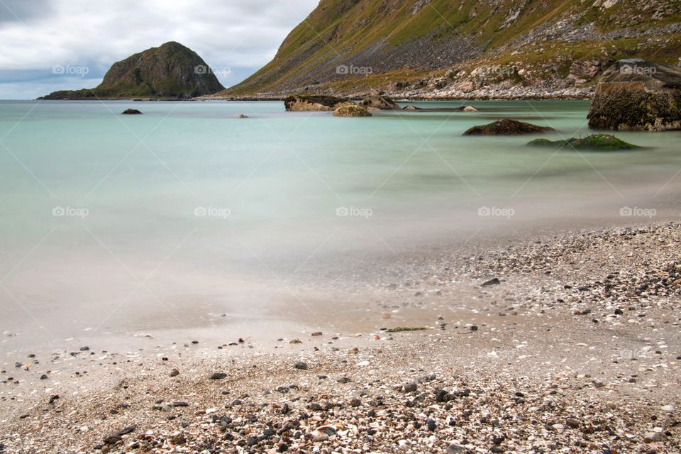 Haukland beach 