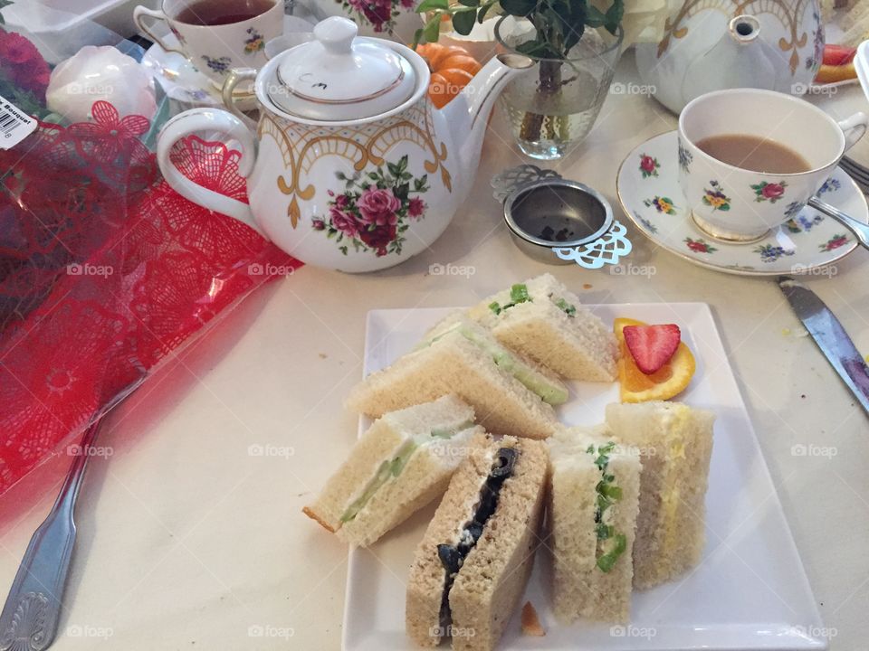 High tea