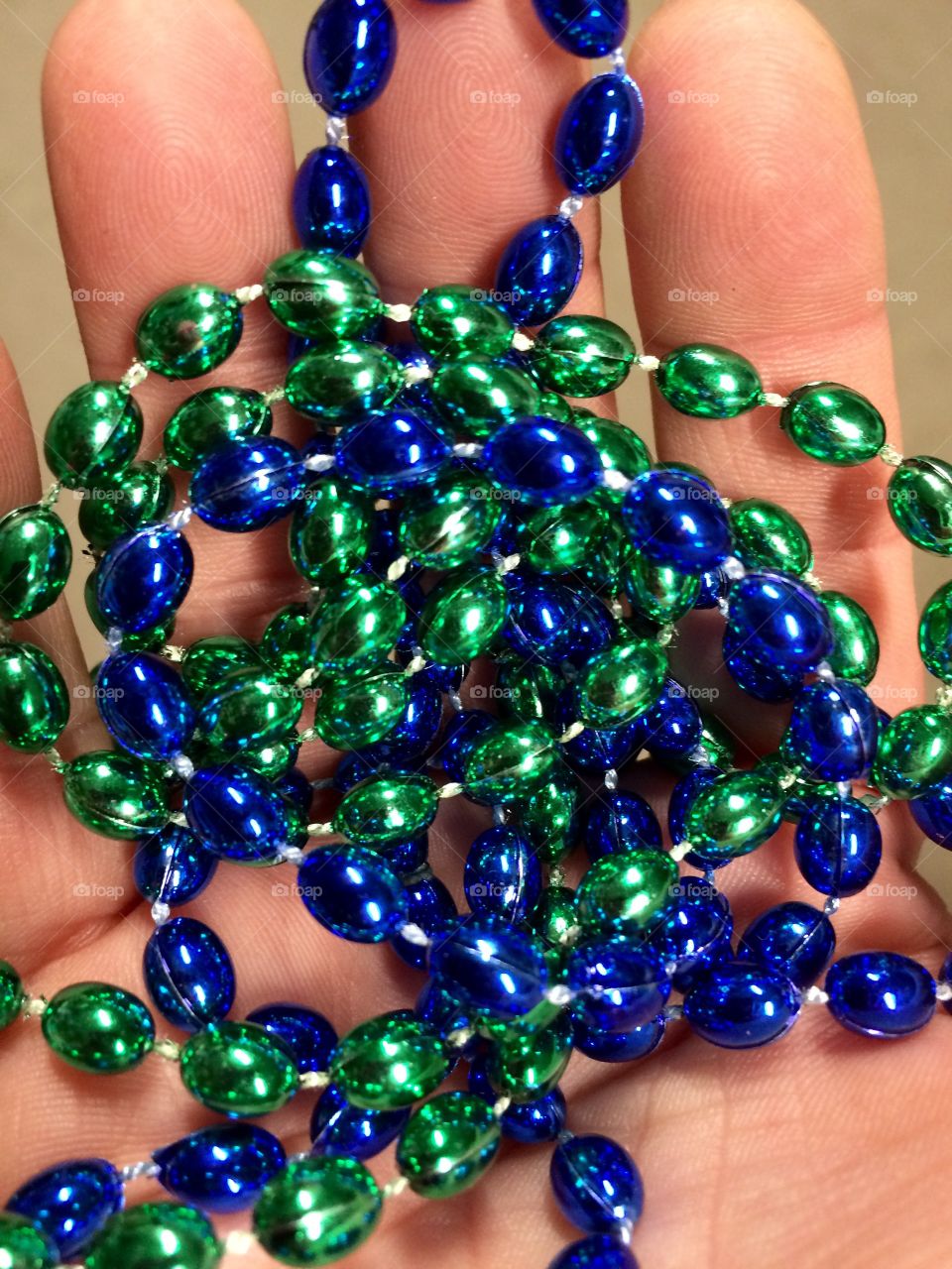 Hand of Beads 
