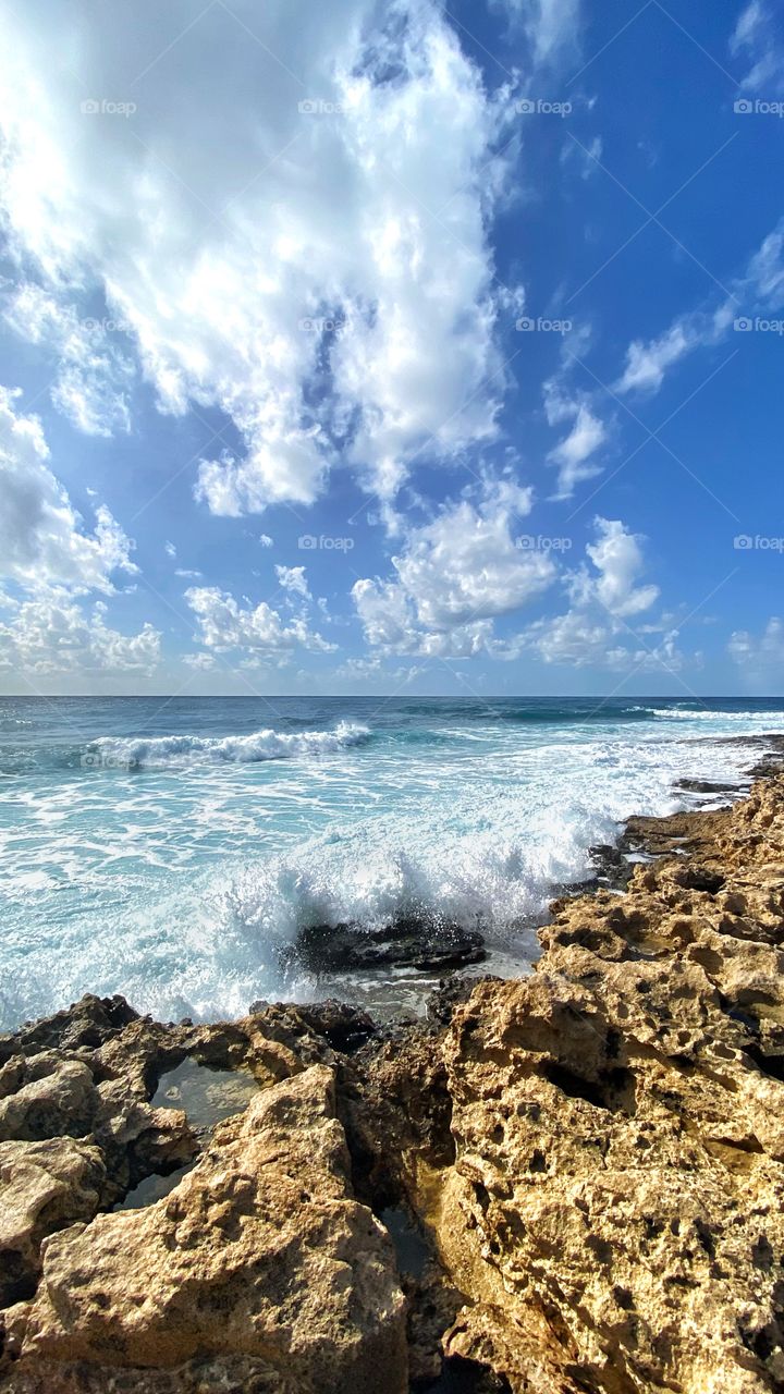The beautiful shores of Paphos , Cyprus. Visit the island for an unforgettable experience 🤗