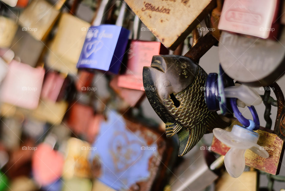 Love padlocks