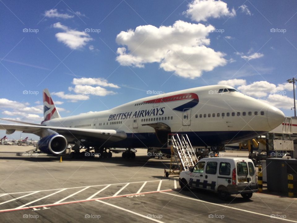 BA Plane