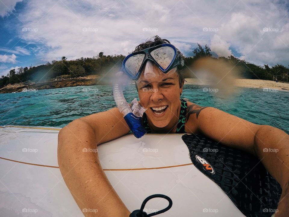 Woman Surfing In The Caribbean, Snorkeling In The Ocean, Saint Martin Water Sports, Caribbean Life, Island Life, Relaxing On Water