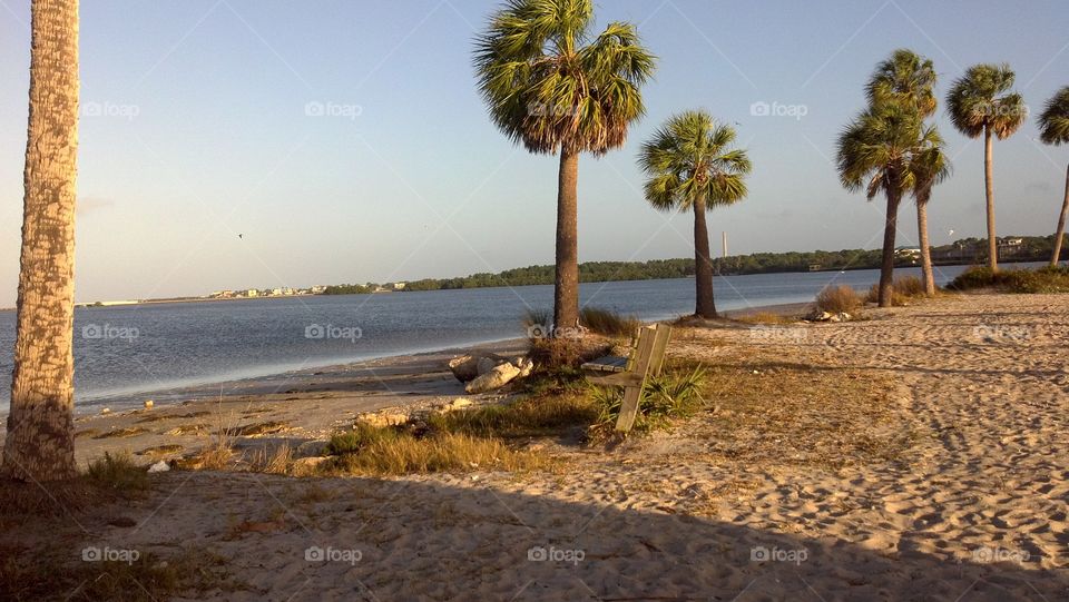 Beach, Sand, No Person, Water, Seashore