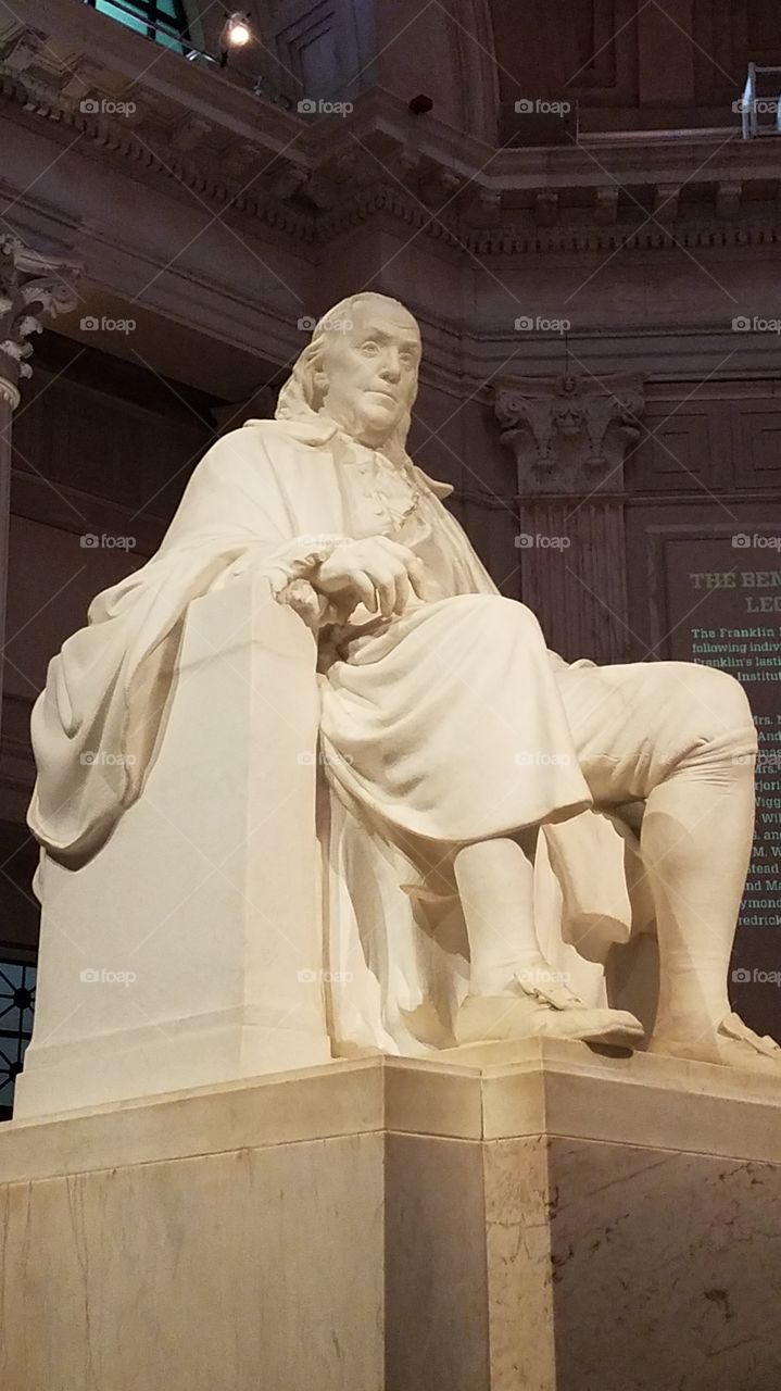 Benjamin Franklin Statue