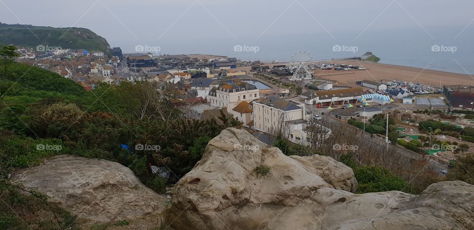 Hastings seaside view