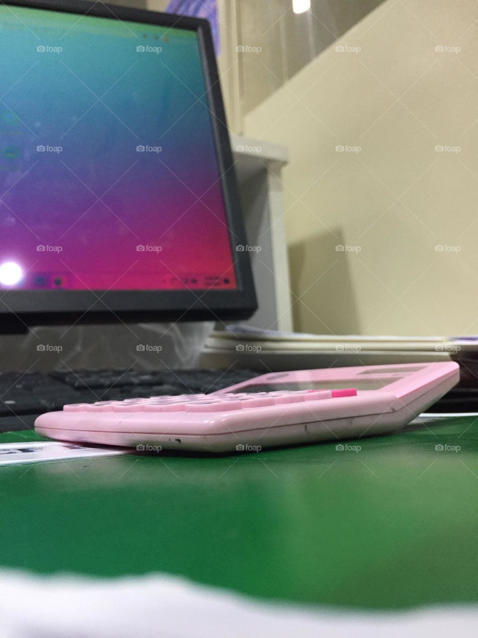 My calculator in our office