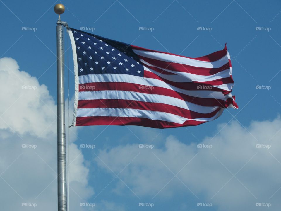 Flag, Wind, Patriotism, Flagpole, Administration