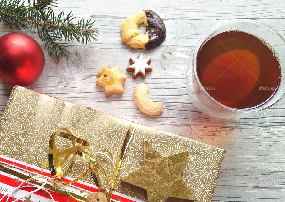 Preparing snacks for Santa