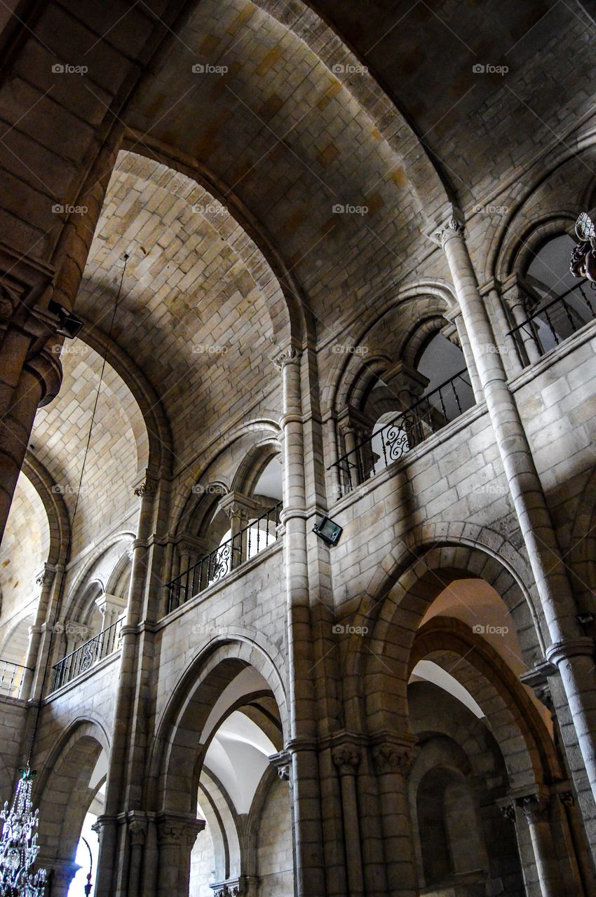 Catedral de Lugo. Interior de la Catedral de Santa María de Lugo (Lugo - Spain)