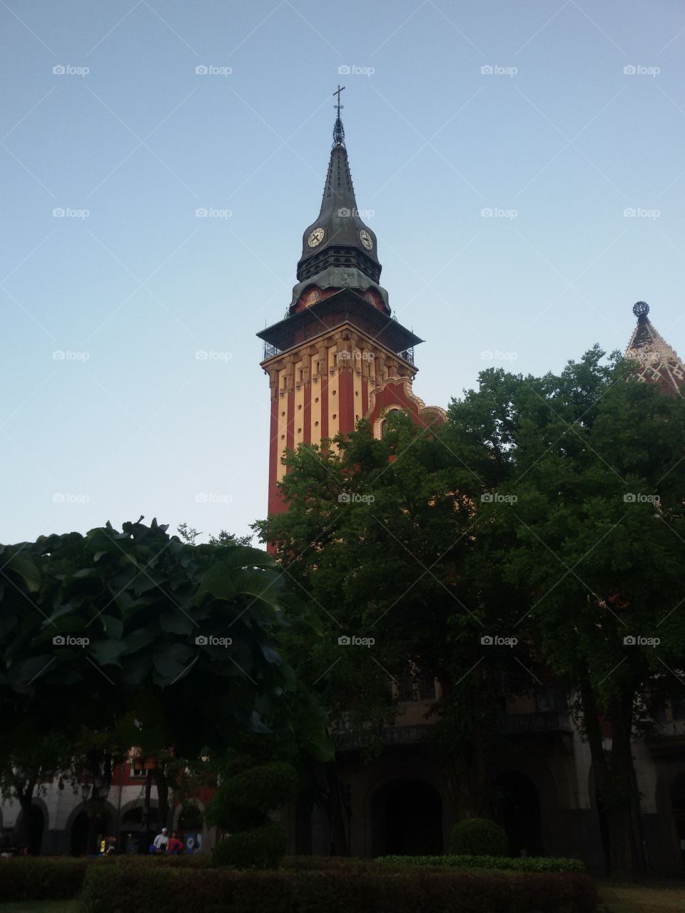 Subotica town hall city center