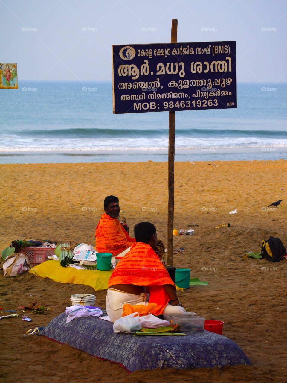 Varkala beach 