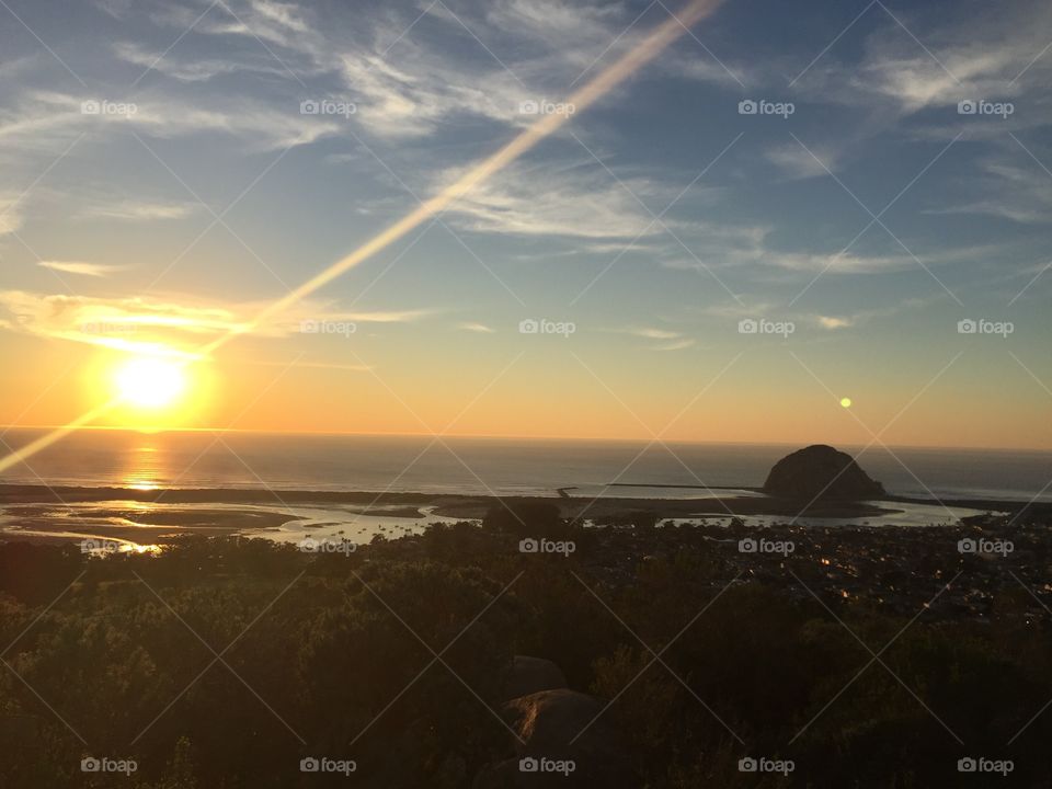 Morro bay sunset 