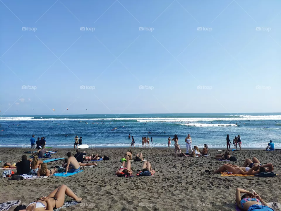 a beach