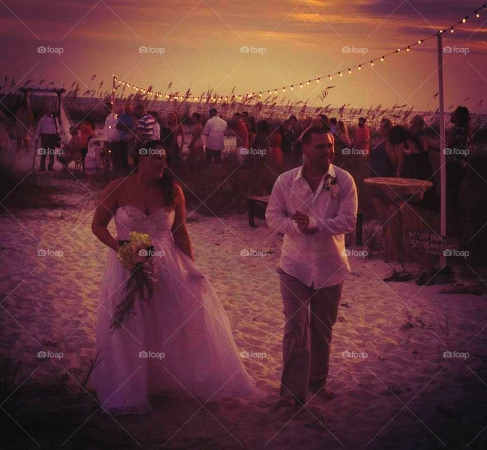 Beach wedding