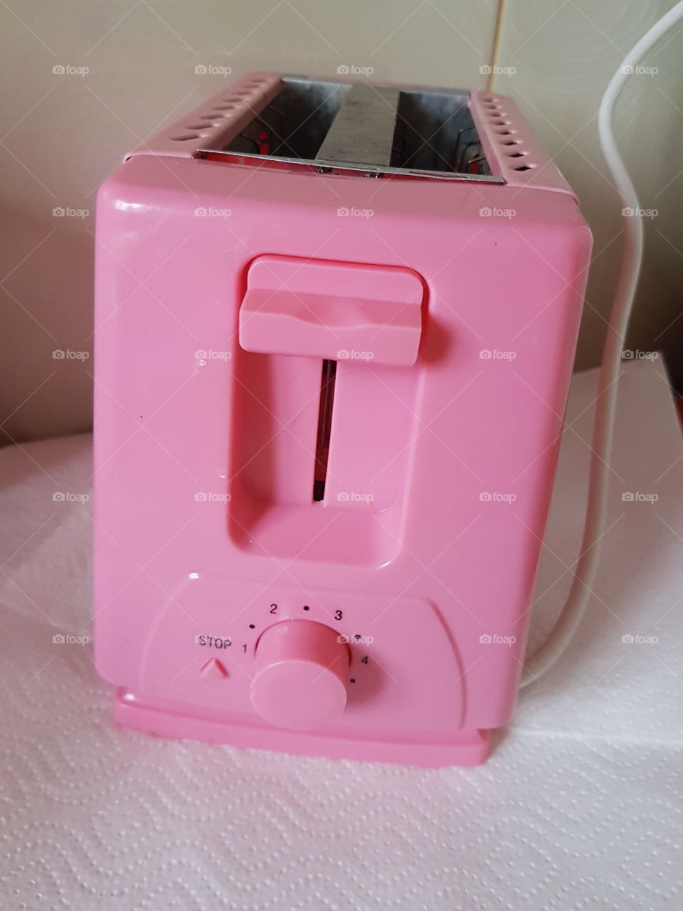 pink toaster