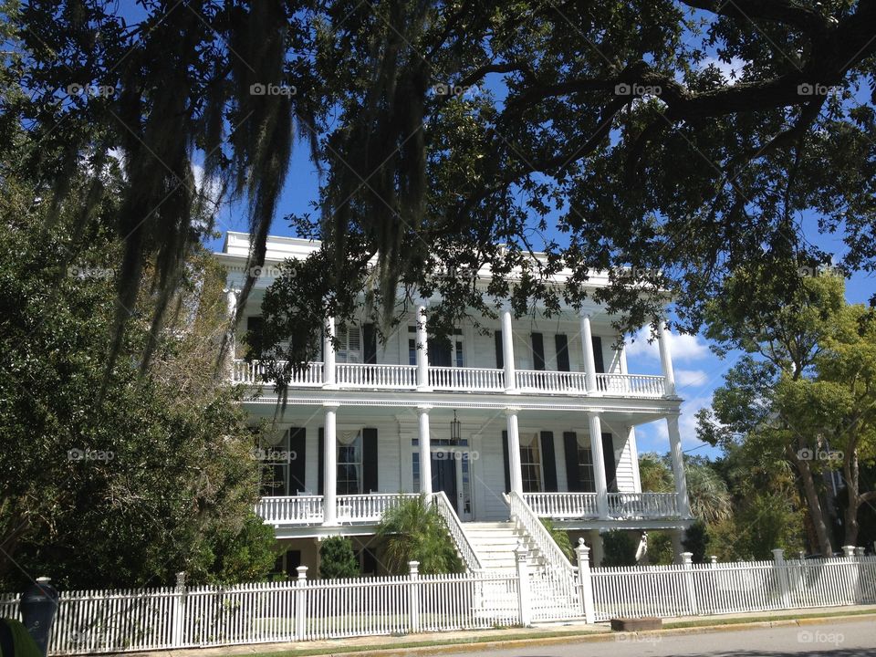 Southern Mansion, Beaufort, South Carolina