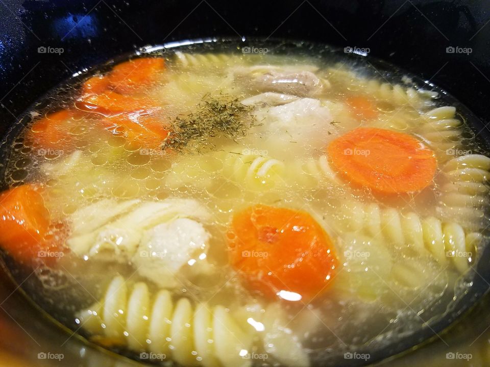 Chicken noodle soup