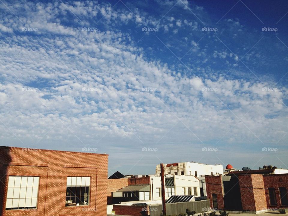 Clouds over Pasadena