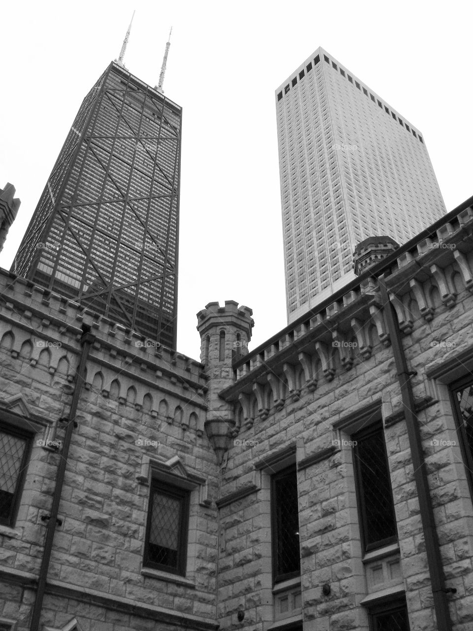 High rise buildings. Chicago