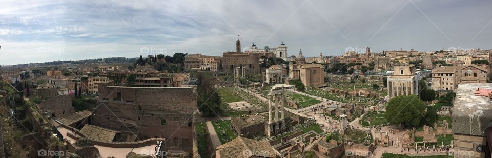 Roman Forum Pano