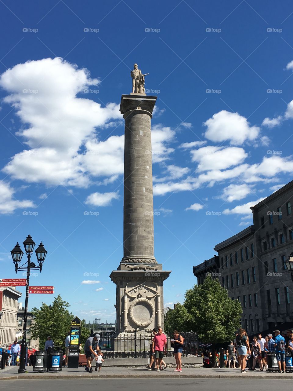 Nelson’s Column in Montreal 