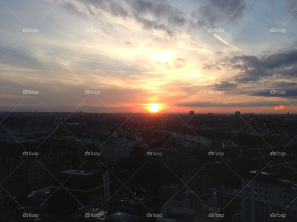landscape sunset london victoria by zmallick