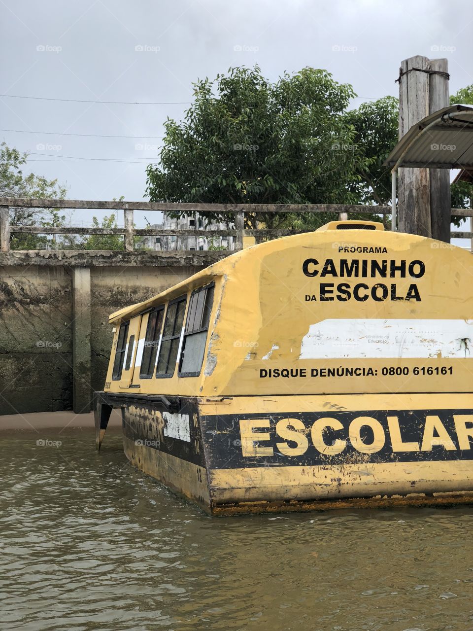 How do people that live by the river go to school in Amazon...