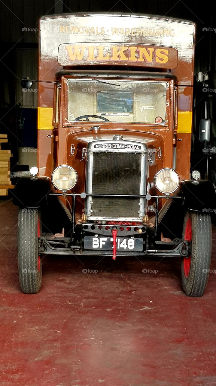 vintage lorry