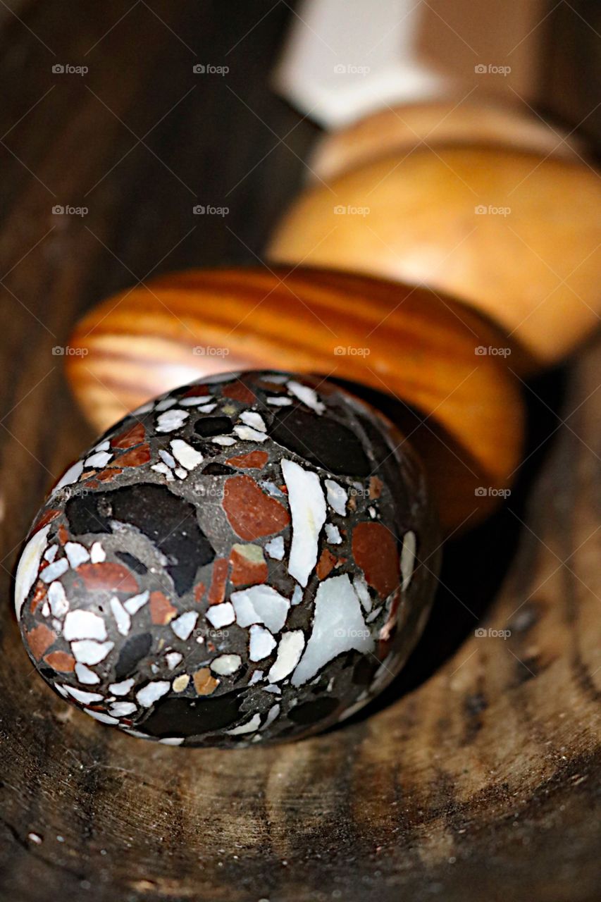 Mosaic patterned eggs!