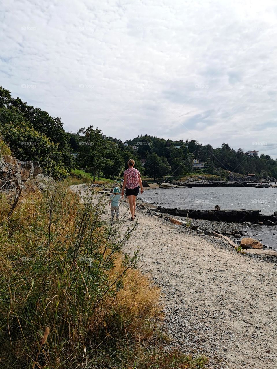 A stroll by the sea