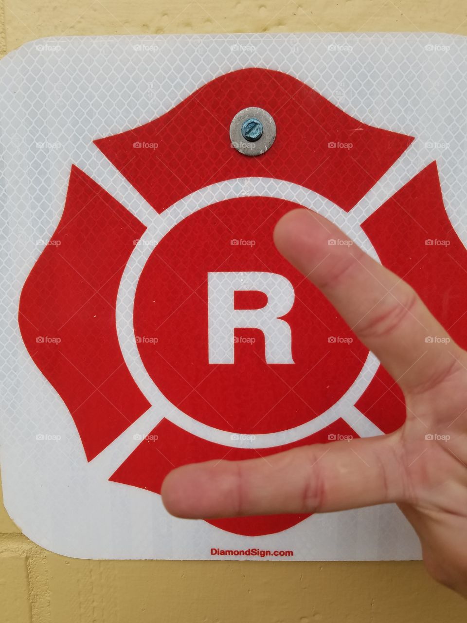 Fire Rescue Sign