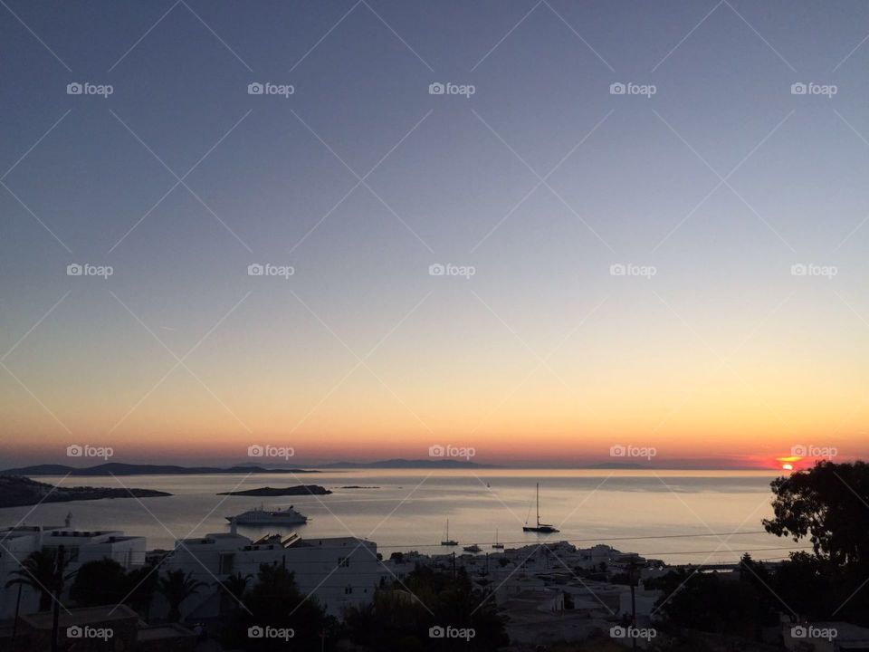 Sunset, Dawn, Sky, Landscape, Sun