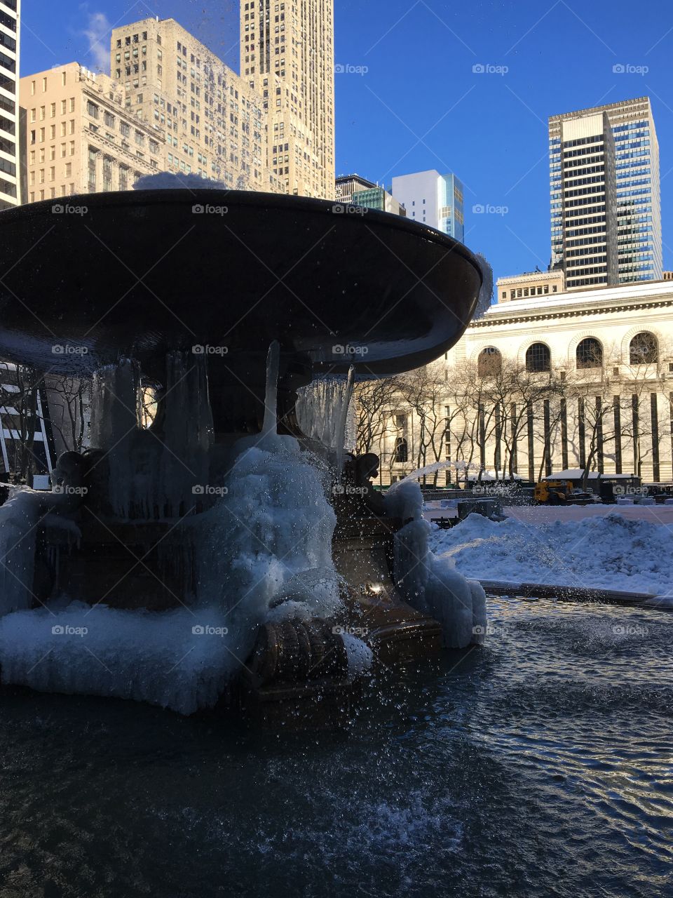 Bryant Park Fountain 