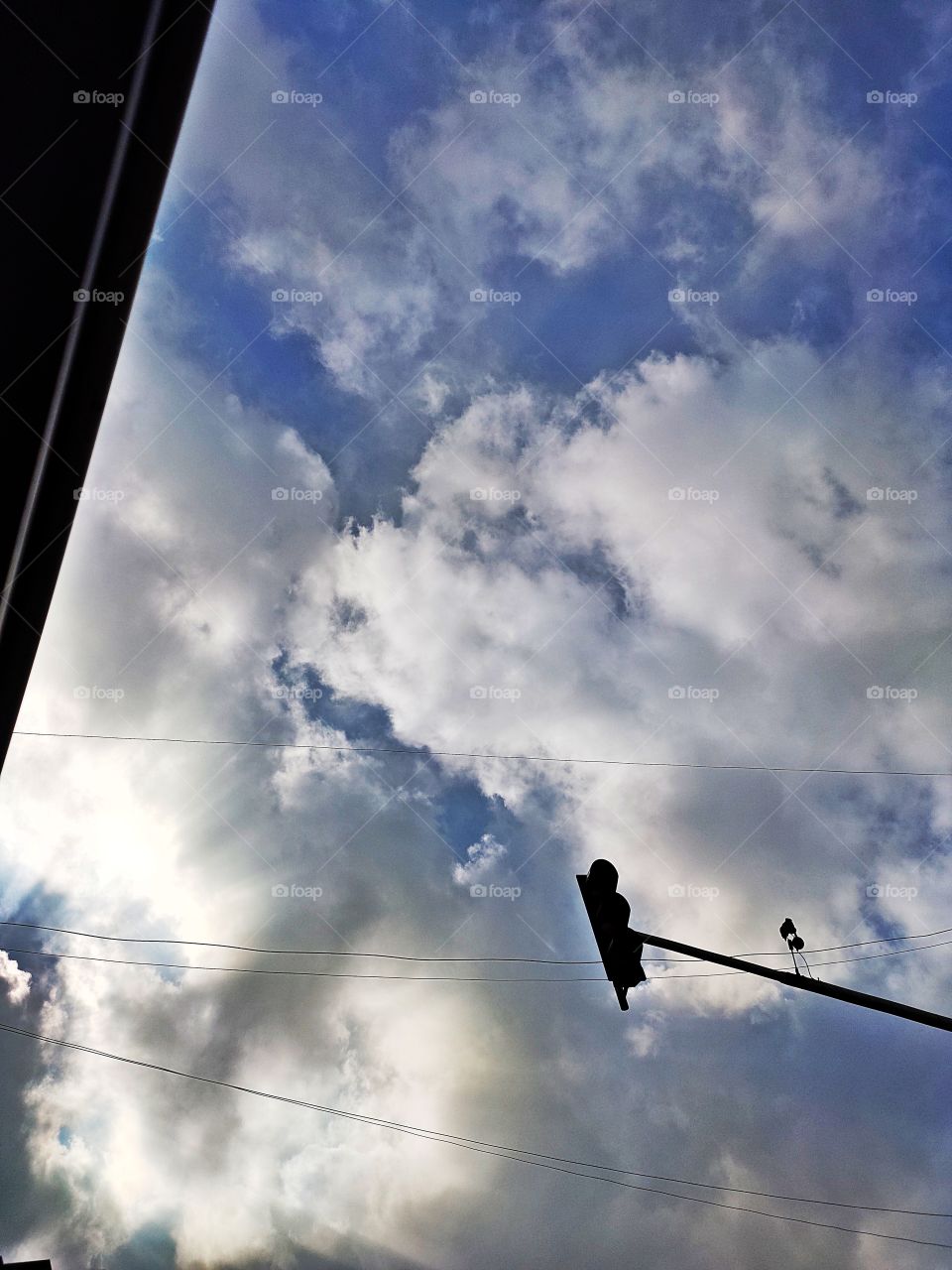 Rainy Weather ☔
👁️👁️📷👁️
Sky view
Clouds💭☁️

Traffic Signal