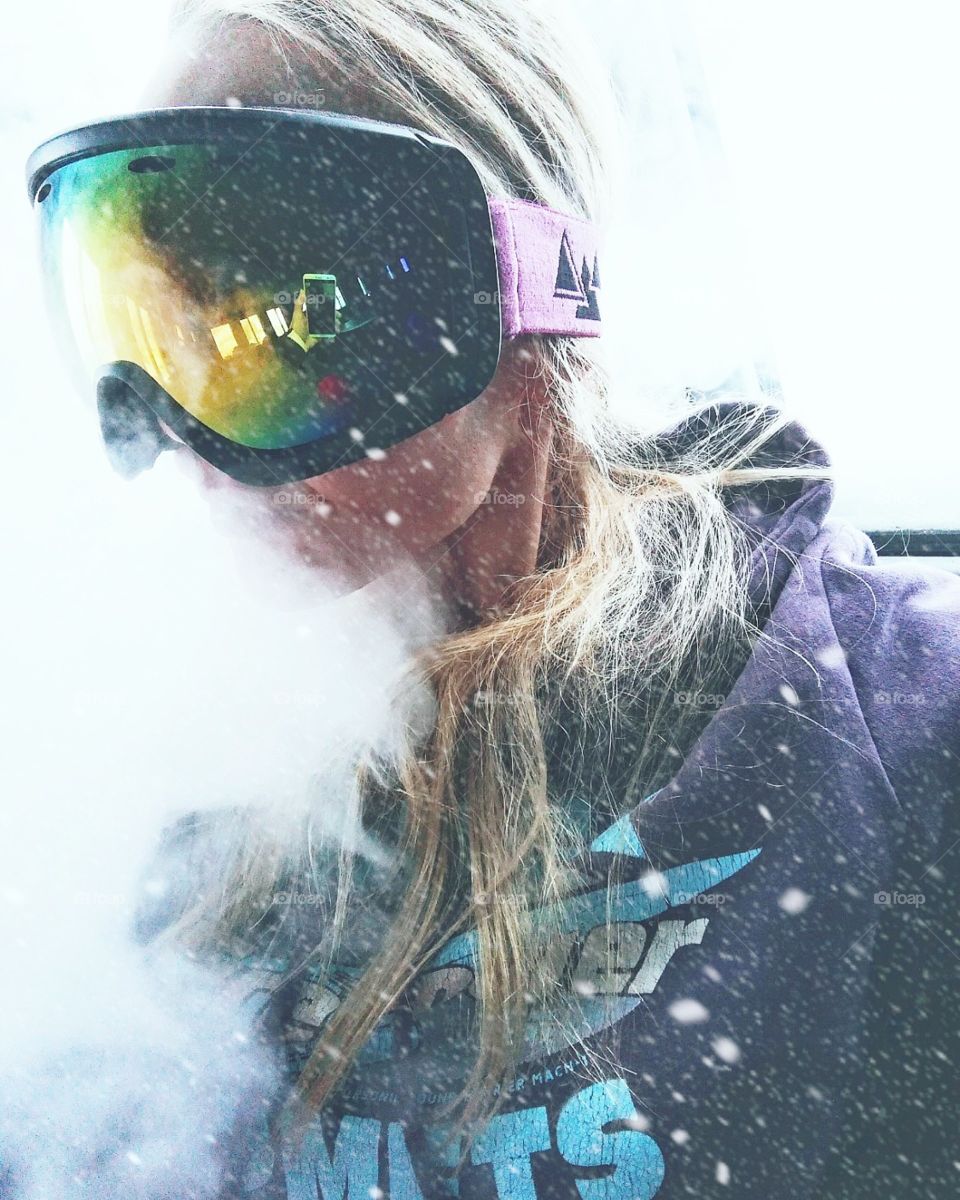 Snowboard girl