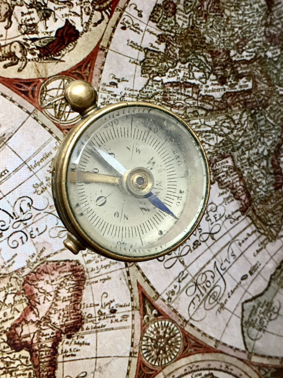 Old compass