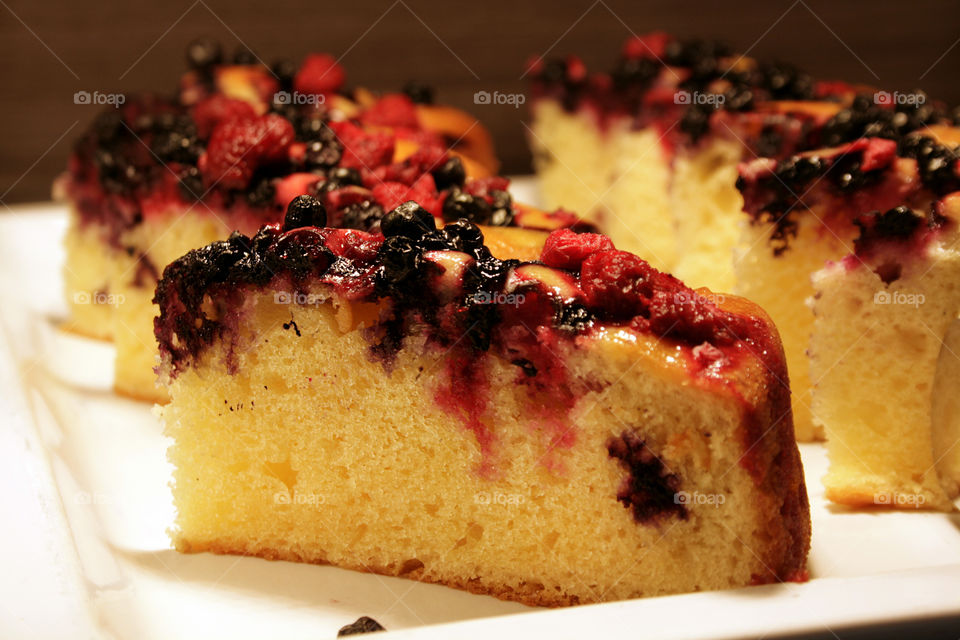 Cake . Delicious and healthy sweets 