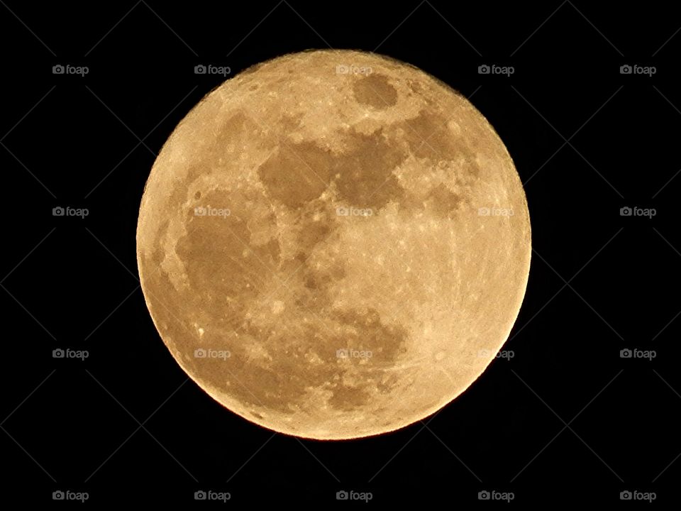 Full Moon Close Up