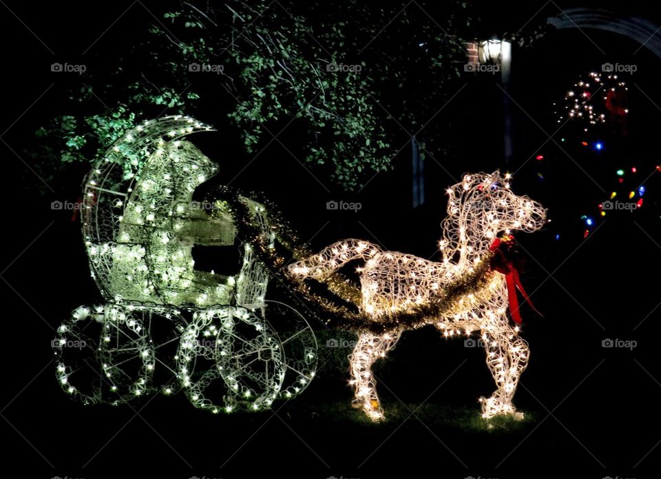 Christmas chariot