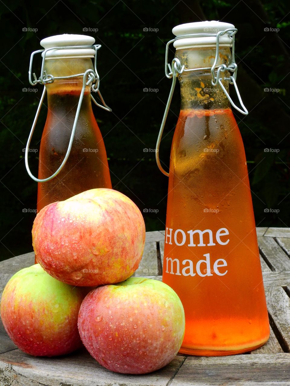 My Homemade Apple juice with Apples from my garden