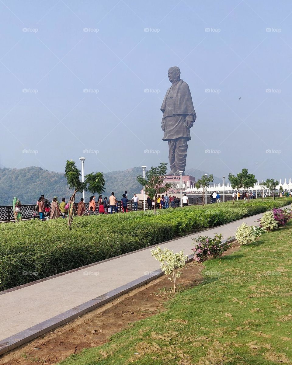 World's tallest Statue:
Statue Of Unity- from ground to top