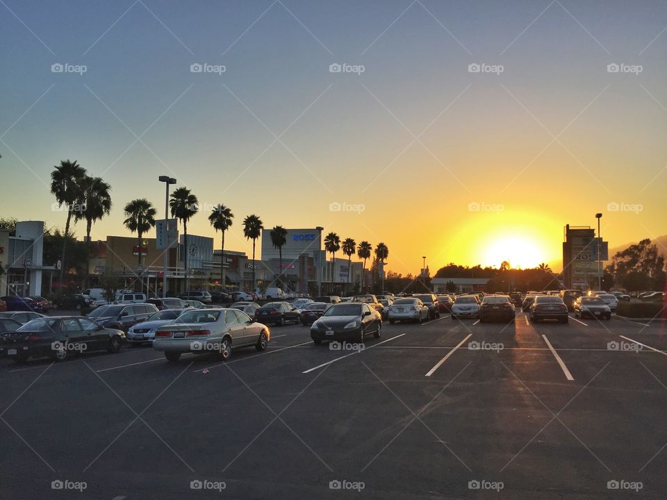 A California CAR parking . A California CAR parking in San Bernardino,California 