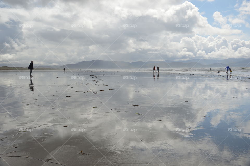 There is no border between sky and sea