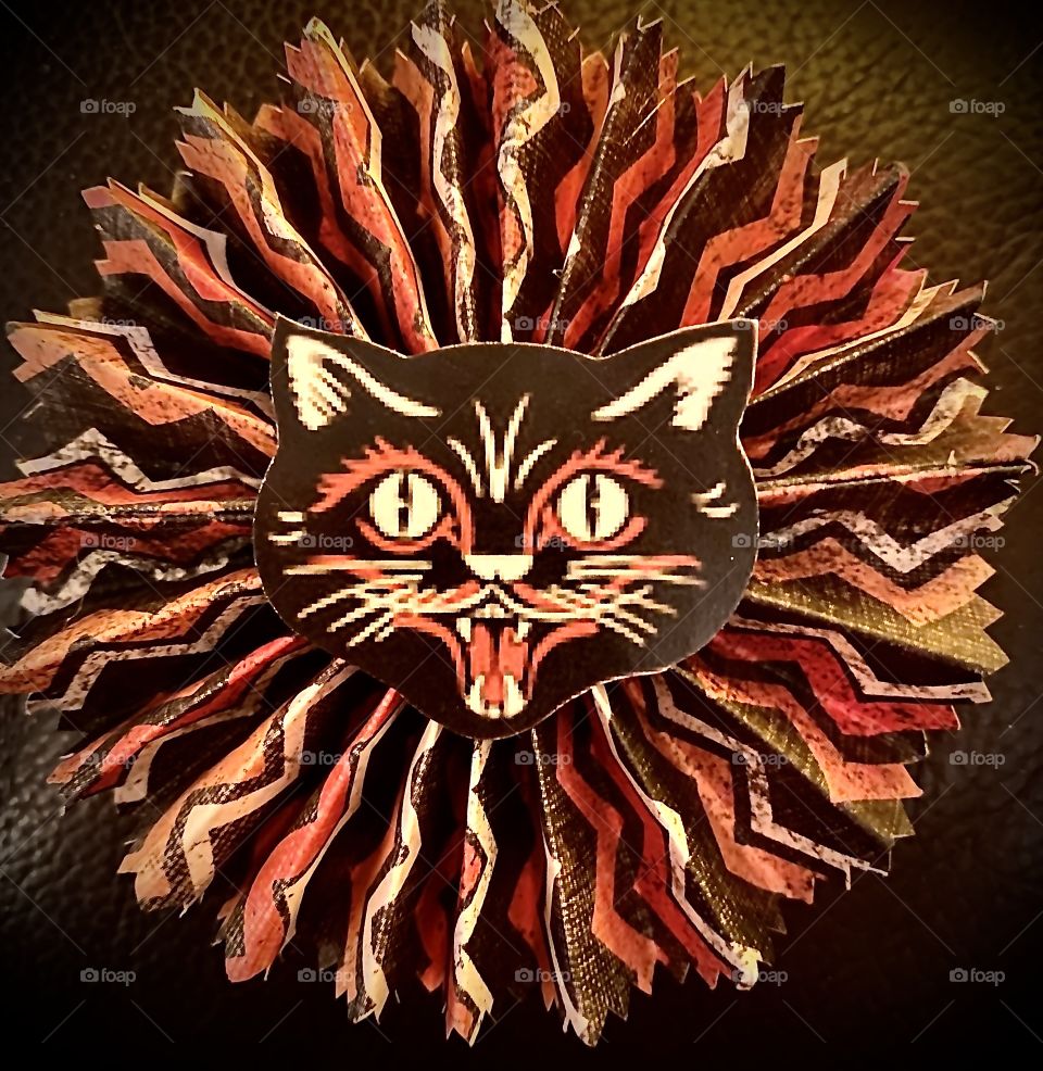 Halloween Cat Decoration 