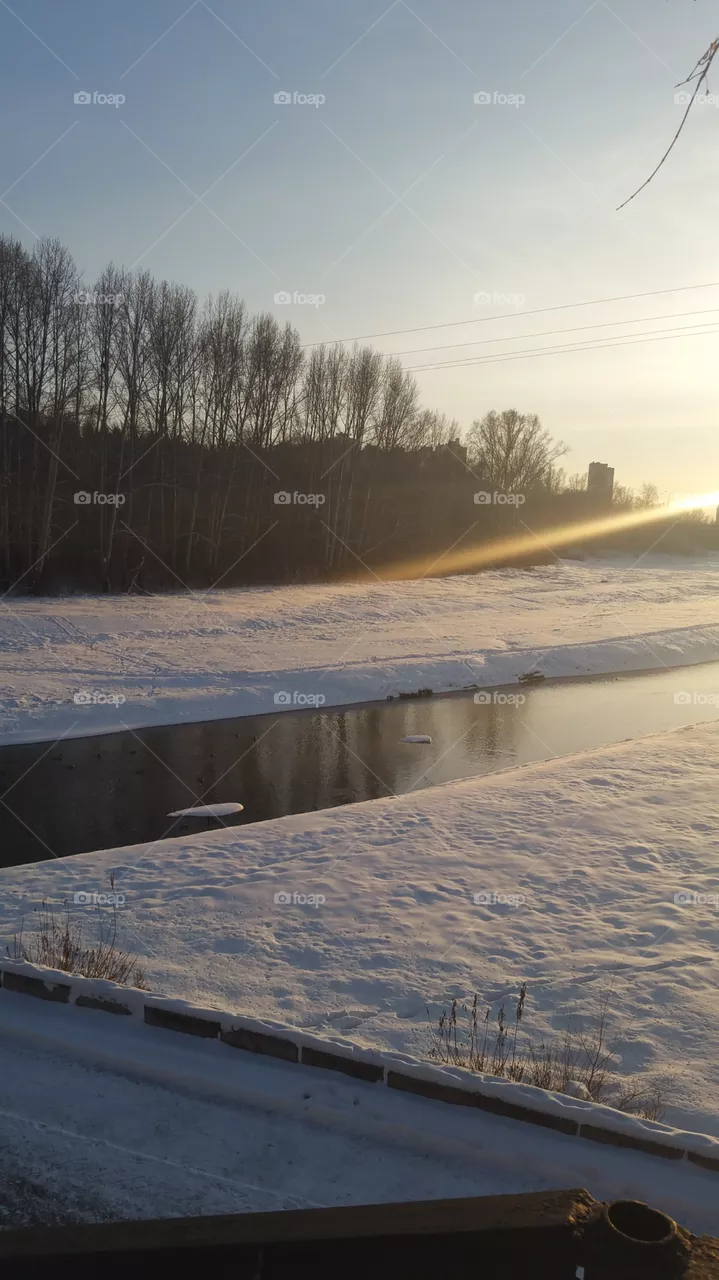 snow