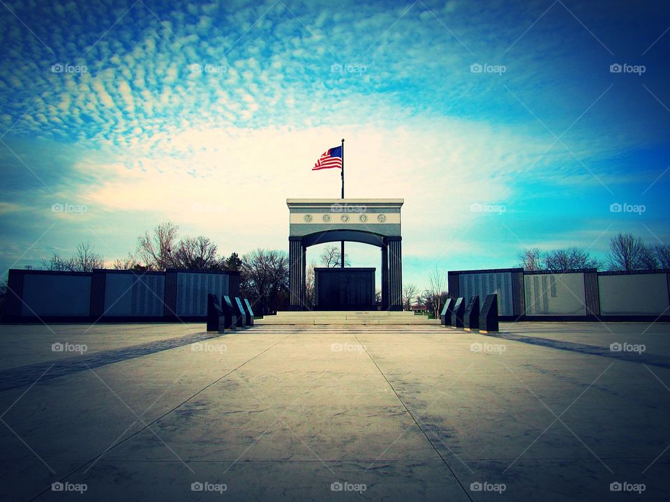 Vietnam Veterans Memorial in Niagara Falls